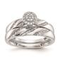 Pure Fire 14kt. White Gold Lab Grown Diamond Engagement Ring - image 7