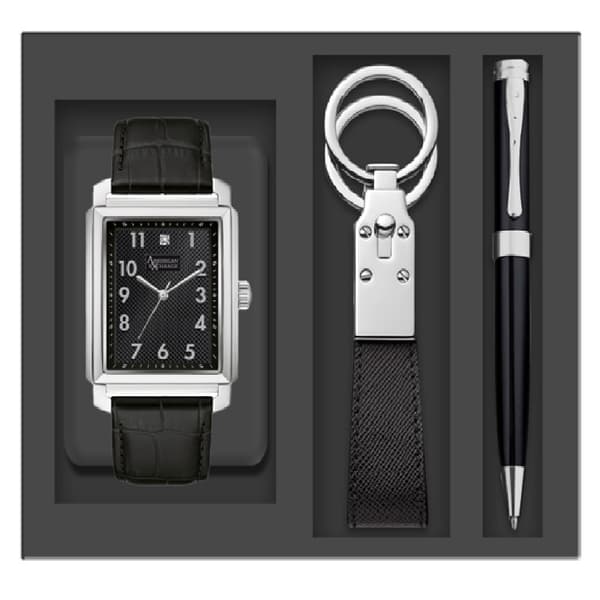 Mens American Exchange Watch/Key Ring/Pen Set - image 