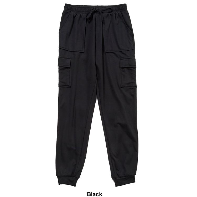 Girls (7-16) No Comment Solid Joggers w/ Cargo Pockets