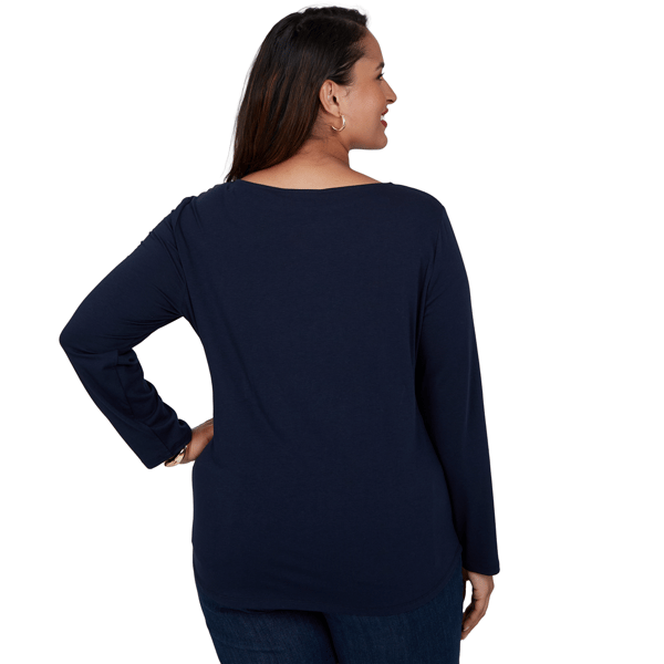 Plus Size Ruby Rd. Happy Holidays Christmas Truck Tee