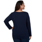 Plus Size Ruby Rd. Happy Holidays Christmas Truck Tee - image 2