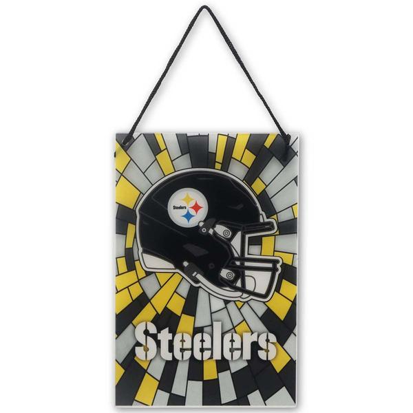 Open Road Steelers Small Hanging Acrylic Helmet