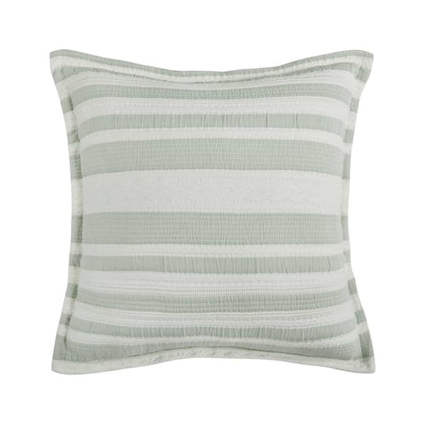 White Sand Cyprus 20" Square Decorative Throw Pillow Cover