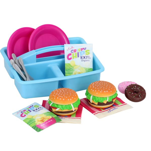 Sophia's(R) 17pc. Grill Caddy and Food Set - image 