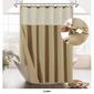 Awesome Home Cotton Blend Waffle Snap-In Liner Shower Curtain - image 8