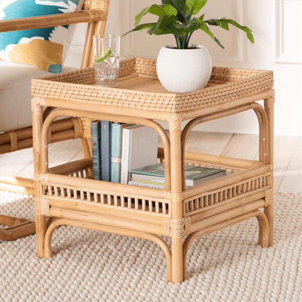 bali & pari Lombok Modern Bohemian End Table