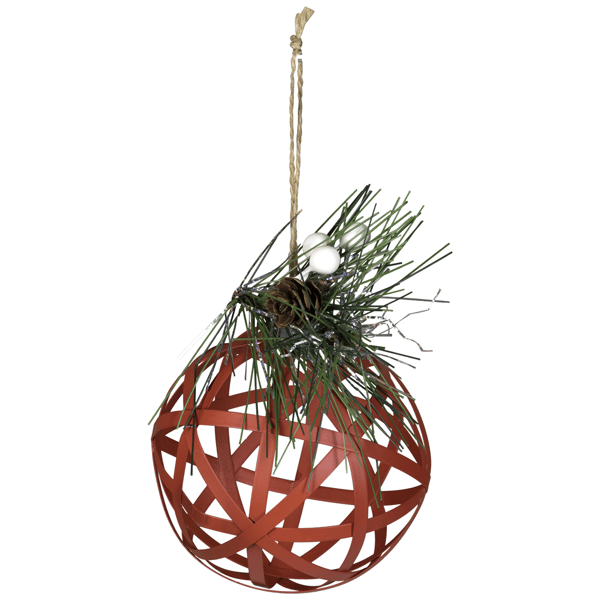 Northlight Hollow Metal Christmas Ball Ornament