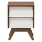 Baxton Studio Hildon 2 Drawer Storage Nightstand - image 5