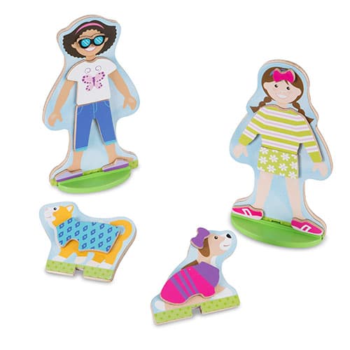 Melissa &amp; Doug® Best Friends Magnetic Dress Up Play Set