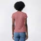 Petite Architect® Slub Split Neck Tee - image 3