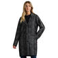 Womens NVLT Plaid Notch Collar & Patch Pockets Coatigan - image 4