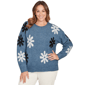 Plus Size Skyes the Limit Fashion Essentials Long Sleeve Crew S - image 1