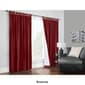 Weathermate Burgundy Tab Curtains - 160 Width - image 2
