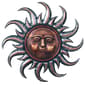 Metal Sun Face Wall Decor - image 1