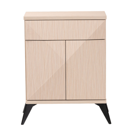 Baxton Studio Draper Mid-Century Modern 2-Door Buffet Cabinet
