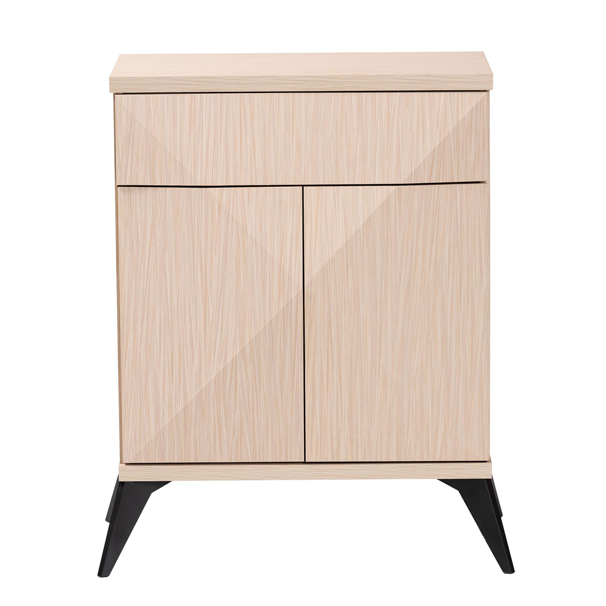 Baxton Studio Draper Mid-Century Modern 2-Door Buffet Cabinet