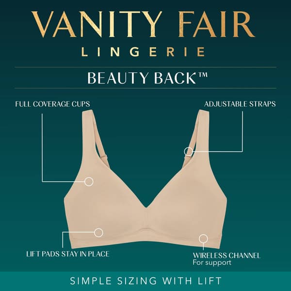 Womens Vanity Fair® Beauty Braskc Wf Lift Bras 0072164