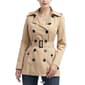 Womens BGSD Waterproof Classic Hooded Short Trench Coat - image 8