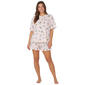 Womens HUE Palm Trees Oversized Pajama Set - image 1
