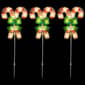 Northlight Seasonal Christmas Candy Pathway Markers - Set of 3 - image 2