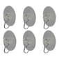 Northlight Seasonal Clear Suction Cups with Hooks - Pack of 6 - image 3