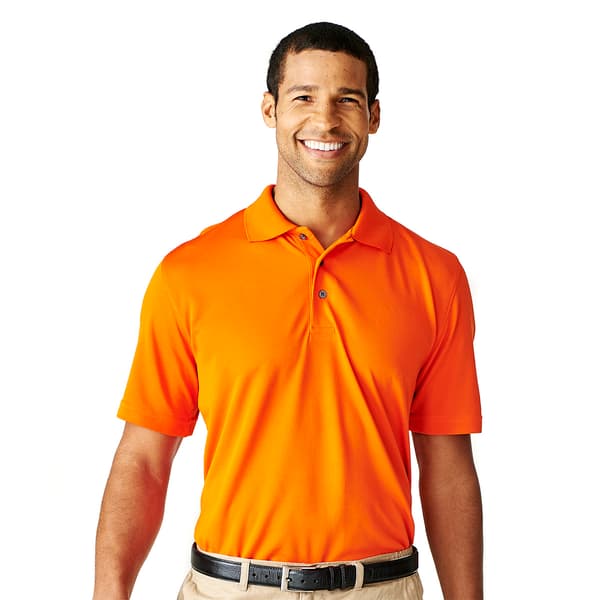 Mens Cross & Winsor&#174; Cross Rice Stitch Golf Polo