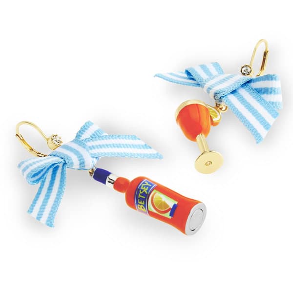 Betsey Johnson Girl Dinner Betsey Spritz Drop Earrings