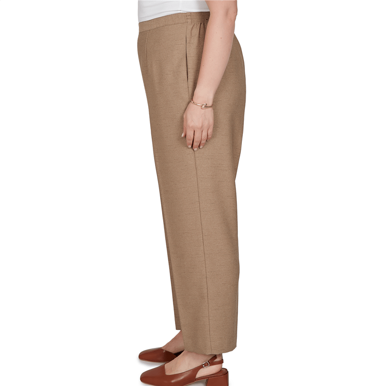 Plus Size Alfred Dunner Union Square Woven Pants - Short Length