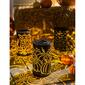 Evergreen Solar Oil Rubbed Bronze Cut Out Pumpkins Lantern - image 3