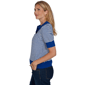 Womens Ruby Rd. Game of Luxe Short Sleeve Stripe Sweater - image 4