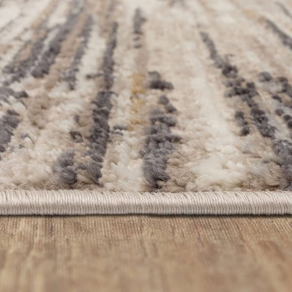 Mohawk Home Furie Stripe Cream Accent Rug