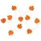 Northlight Seasonal 10ct. LED Orange Fall Leaves Fairy Lights - image 1