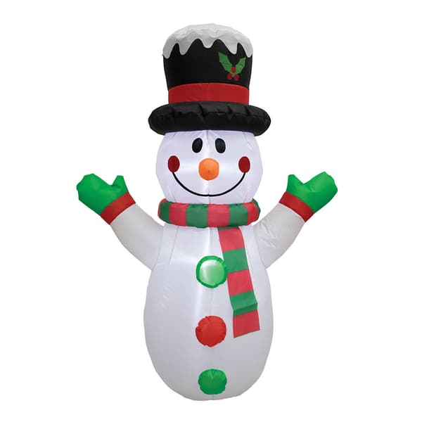 Snowman w/ Top Hat Inflatable - image 