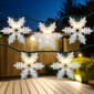 Northlight Seasonal 6ft. Glittered Snowflake Christmas Light Set - image 6