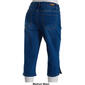 Womens Bleu Bleu Denim 5 Pocket Denim Skimmers with Side Slit - image 2