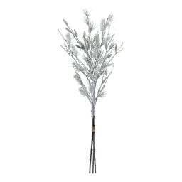 Melrose 40in. Snowy Oversized Pine Bundle