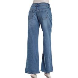 Juniors Celebrity Pink Y2K V Waist Low Rise Baggy Wide Leg Jeans