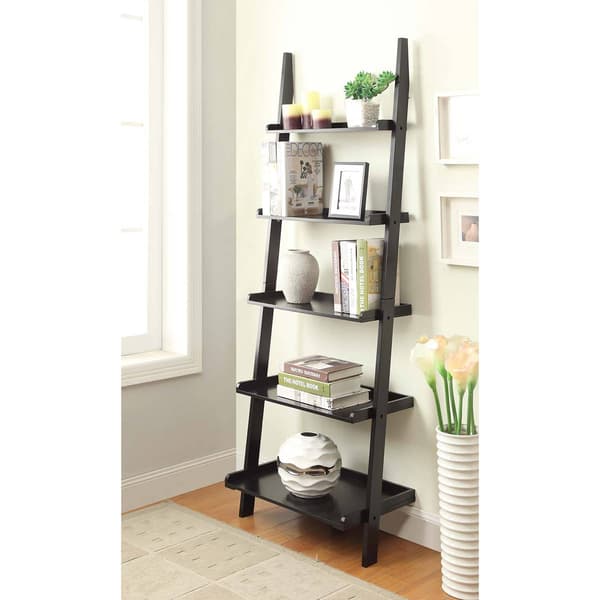 Convenience Concepts American Heritage Bookshelf Ladder - image 