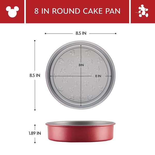 Farberware&#174; Disney Bake Mickey Mouse Nonstick 8in. Round Cake Pan