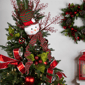 Northlight Plush Snowmen in Hats Christmas Ornaments - Set of 3 - image 3