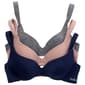 Womens Nautica 3pk. Seamless T-Shirt Bra-NT4918-3PKAD - image 2