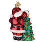 Old World Christmas 2025 Santa with Tree Ornament - image 3