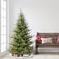 Puleo International 6.5ft. Pre-Lit Hillside Christmas Tree - image 3