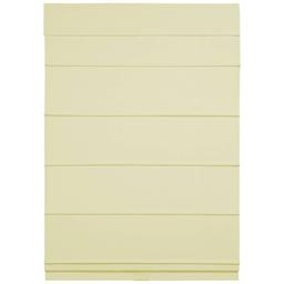 5in. Cordless Textured Fabric Roman Shades - Ivory