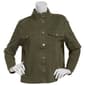 Womens Baccini High Collar Twill Boxy Utility Jacket - image 2