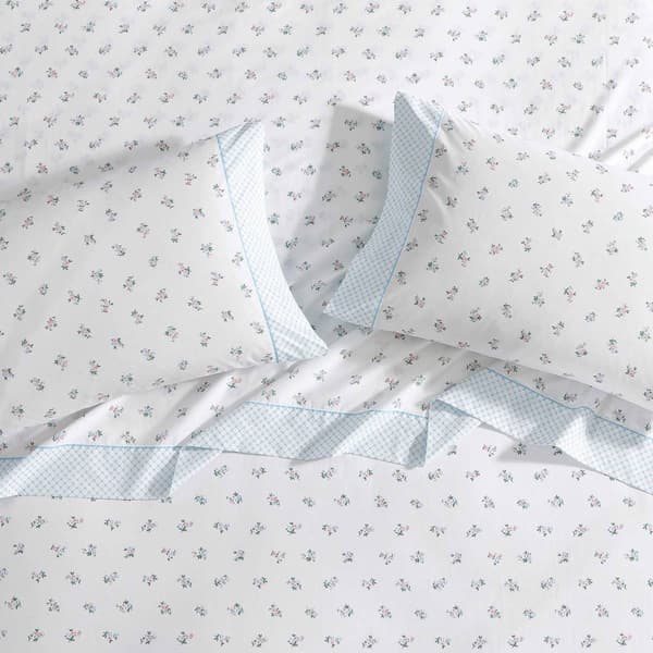 Laura Ashley Harperette 100% Cotton Sheet Set