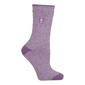 Womens Heat Holders(R) Lite Viola Twist Crew Socks - image 1