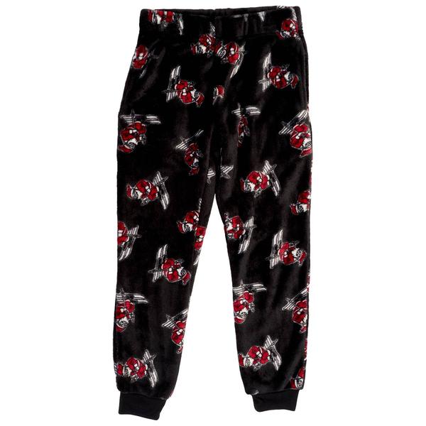 Boys (4-7) Sleep On It(R) Santa Skiing Pajama Pants - image 