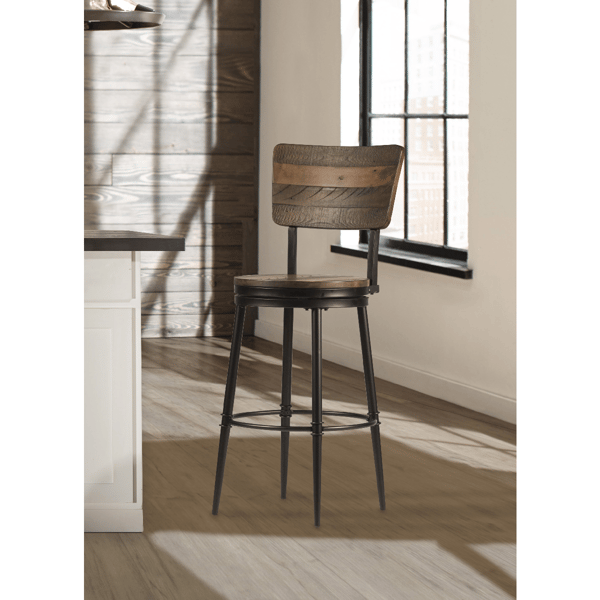 HH2 Home Jennings Swivel Bar Height Stool - image 
