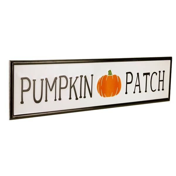 Northlight Seasonal 31.5in. "Pumpkin Patch" Fall Harvest Sign